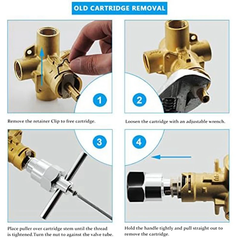 104421 And Retaining Clip Tub Shower Repair Kit Fixed Clamp Bathtub Repair For Moen One Hanlde Posi Faucet