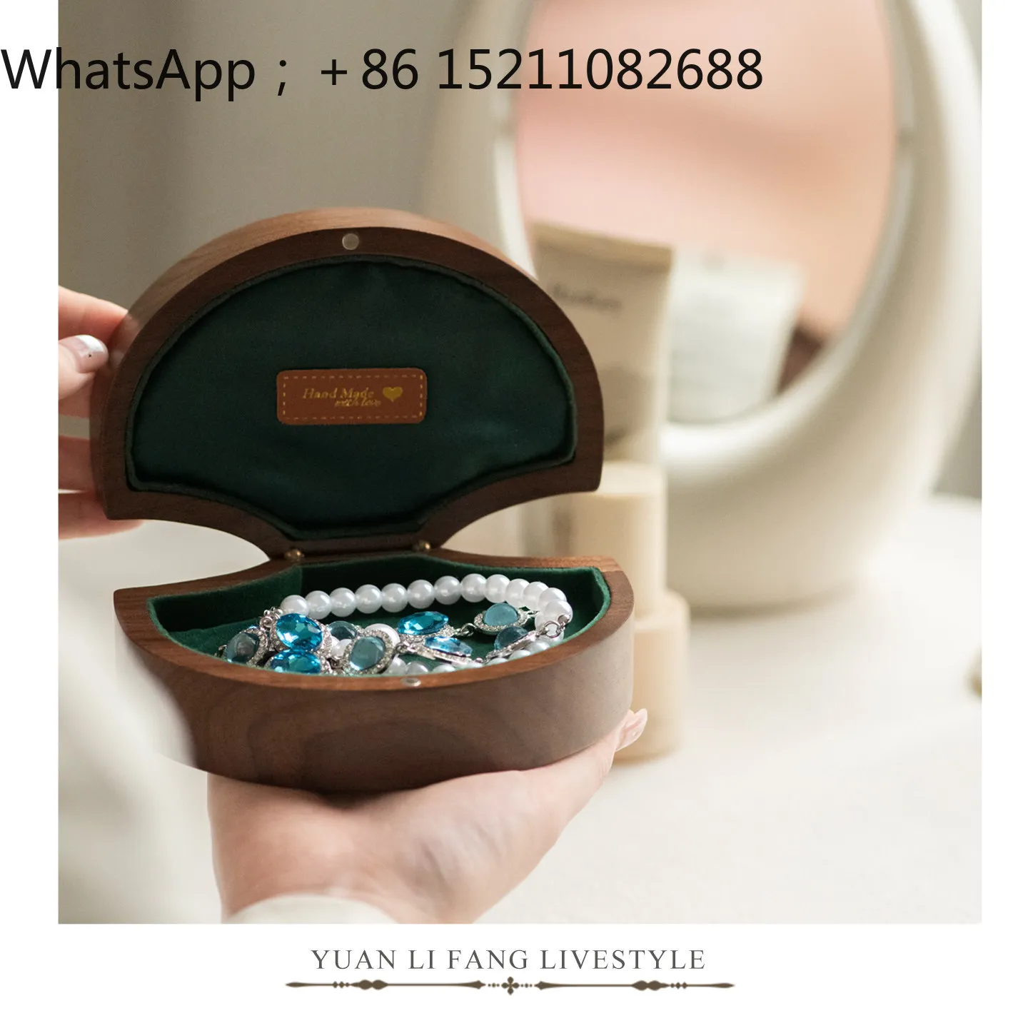 SCY high-end bracelet box creative exquisite and beautiful jewelry box small bracelet jewelry storage box