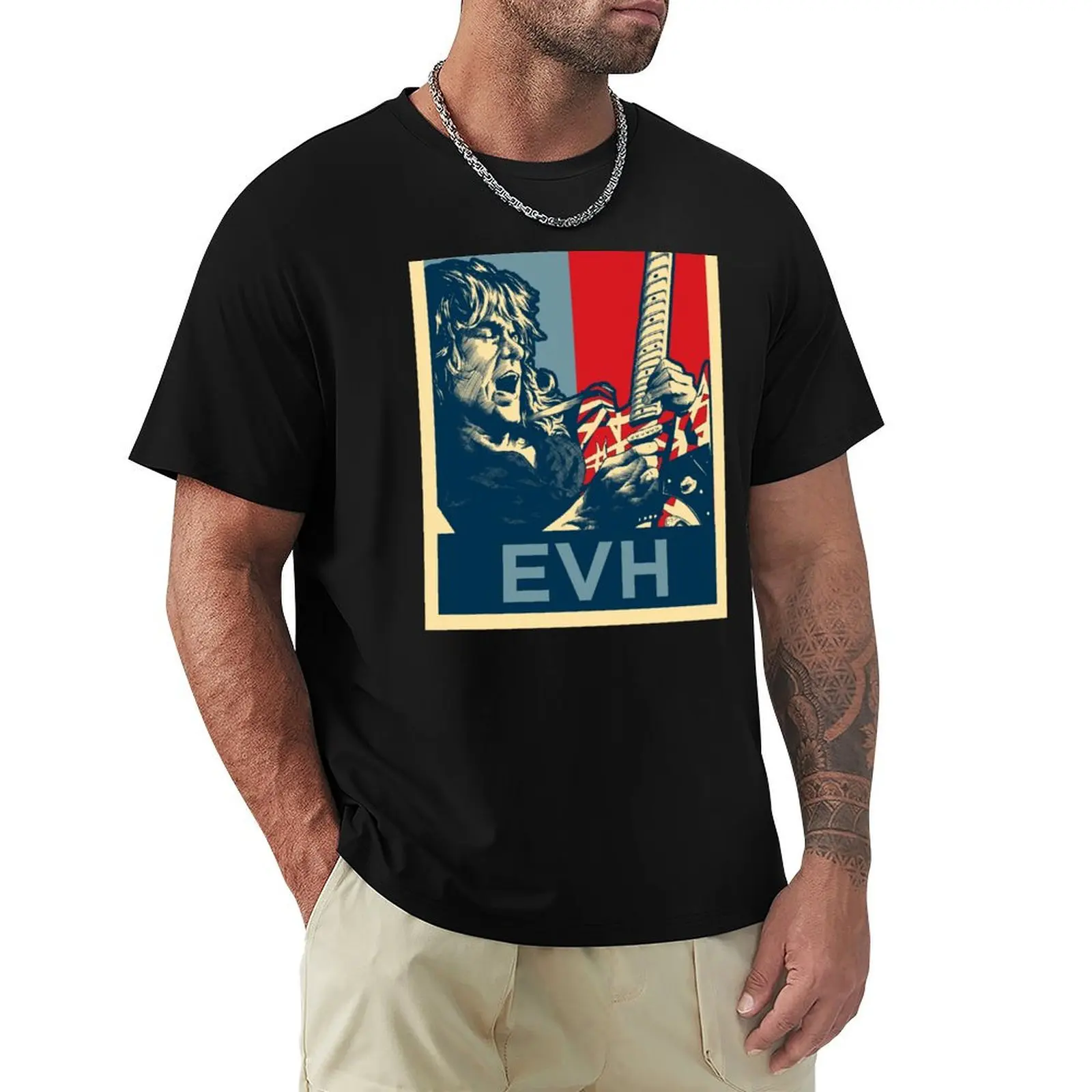 

hope EVH T-Shirt blue archive new edition anime shirt Men's clothing