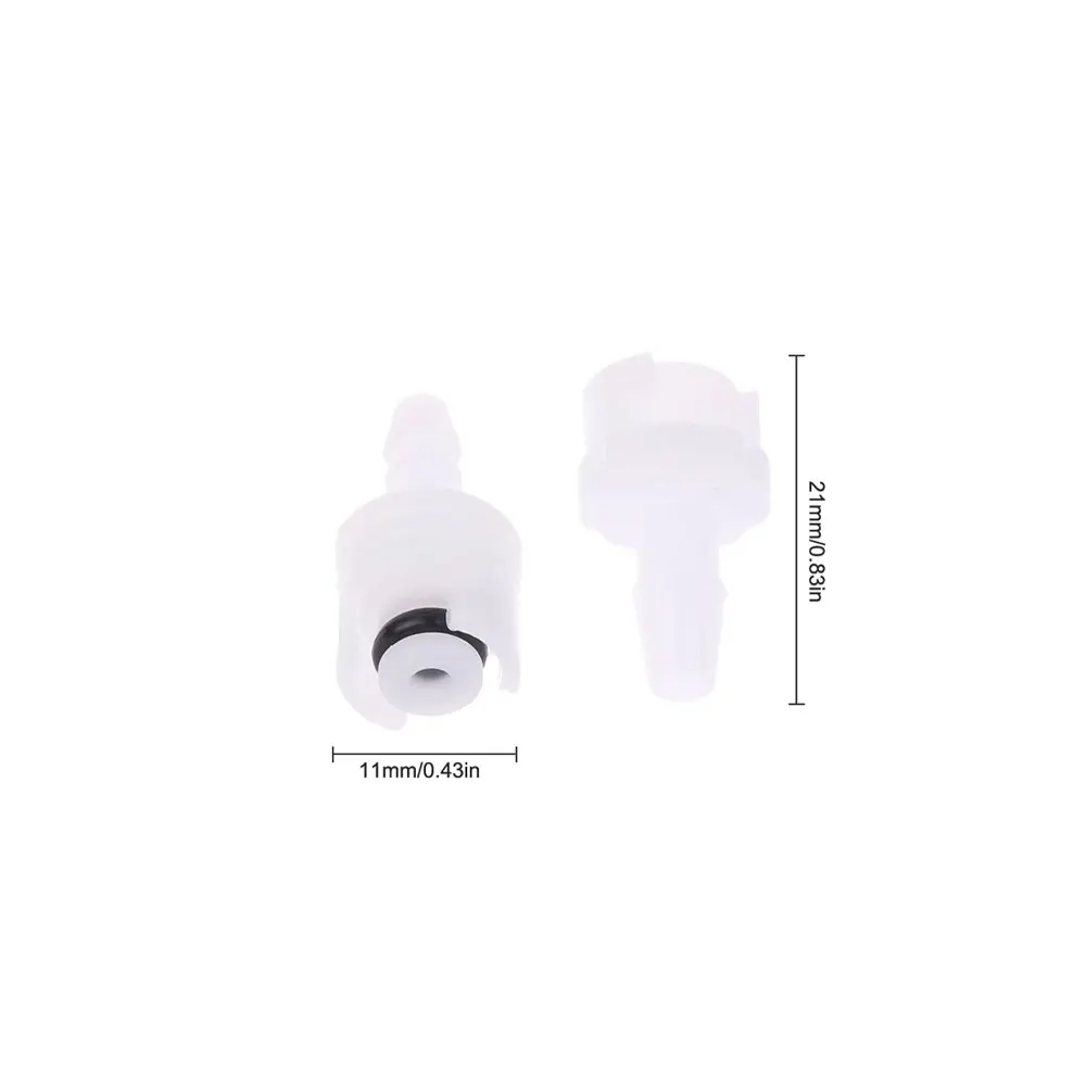 1-10pcs Single Tube Air NIBP Blood Pressure Cuff Hose Connector For Welch Allyn/marquette/datex-ohmeda Zoll Slot to Lock Plug