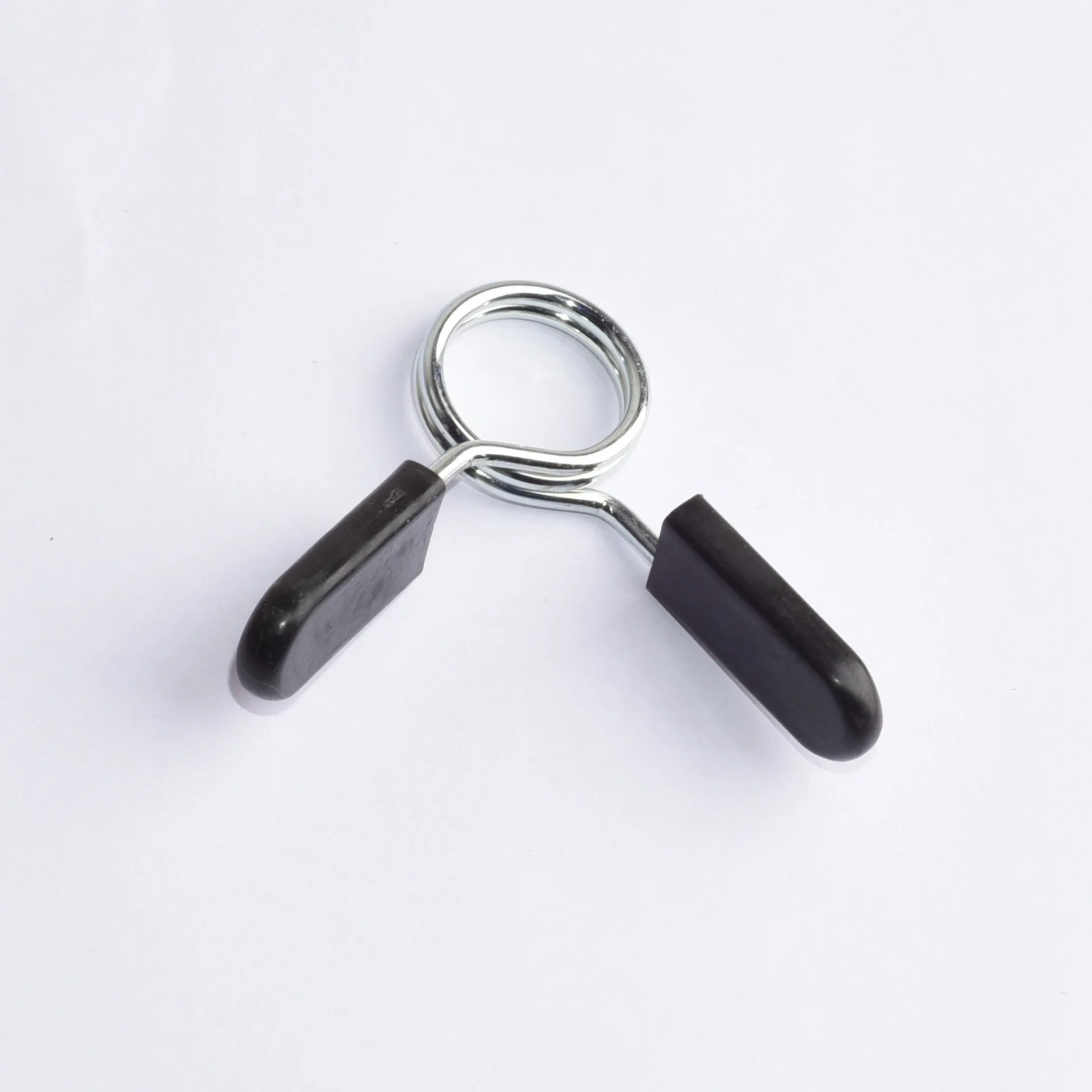 2.5cm 2pcs Barbell Clamp Spring Collar Clips Gym Weight Dumbbell Lock Standard Lifting Kit Barbell Lock Exercise Fitness