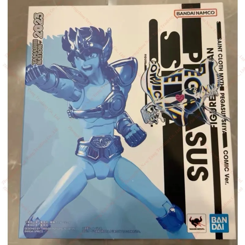 

100% оригинал Bandai 2023 Saint Cloth Myth Pegasus Seiya Ранняя бронзовая ткань Saint (комиксная версия) 16 см в наличии Аниме Модель игрушки