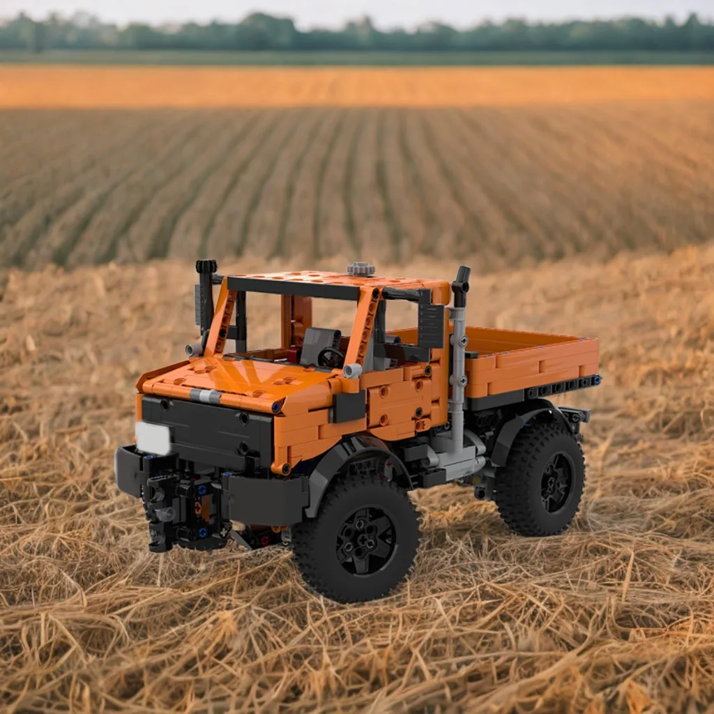 

1266pcs MOC 42126 Unimog U1400 Snowplow Alternate Build Off-Road Vehicle Winter Equipment DIY Model Building Block Birthday Gift