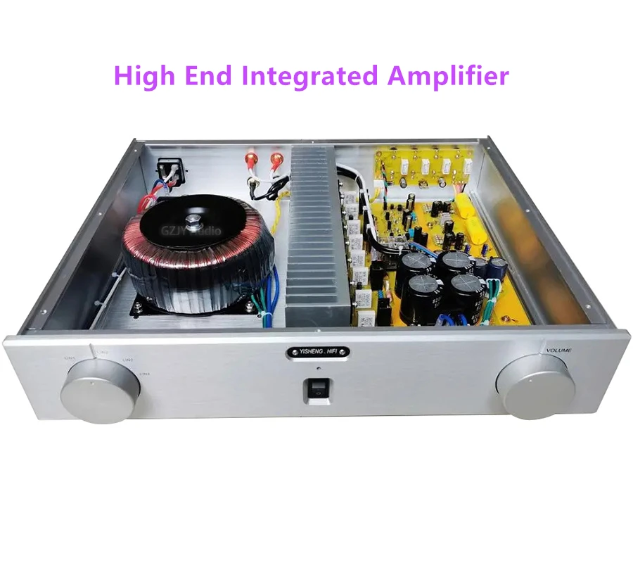 

SU30 Preamplifier And Post Amplifier Merged Integrated Amplifier HIFI Integrated Amplifier Using ONSEMI Power Transistor