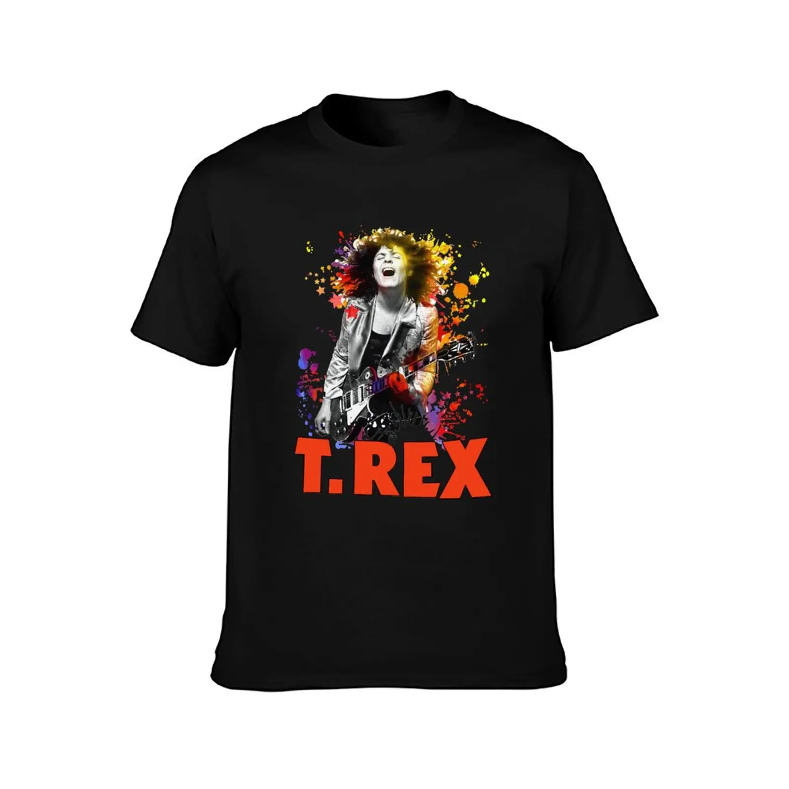 Birthday Gift T. Rex Rock Band Marc Bolan Retro Cool Top Tee T-Shirt t shirt custom print T-Shirt