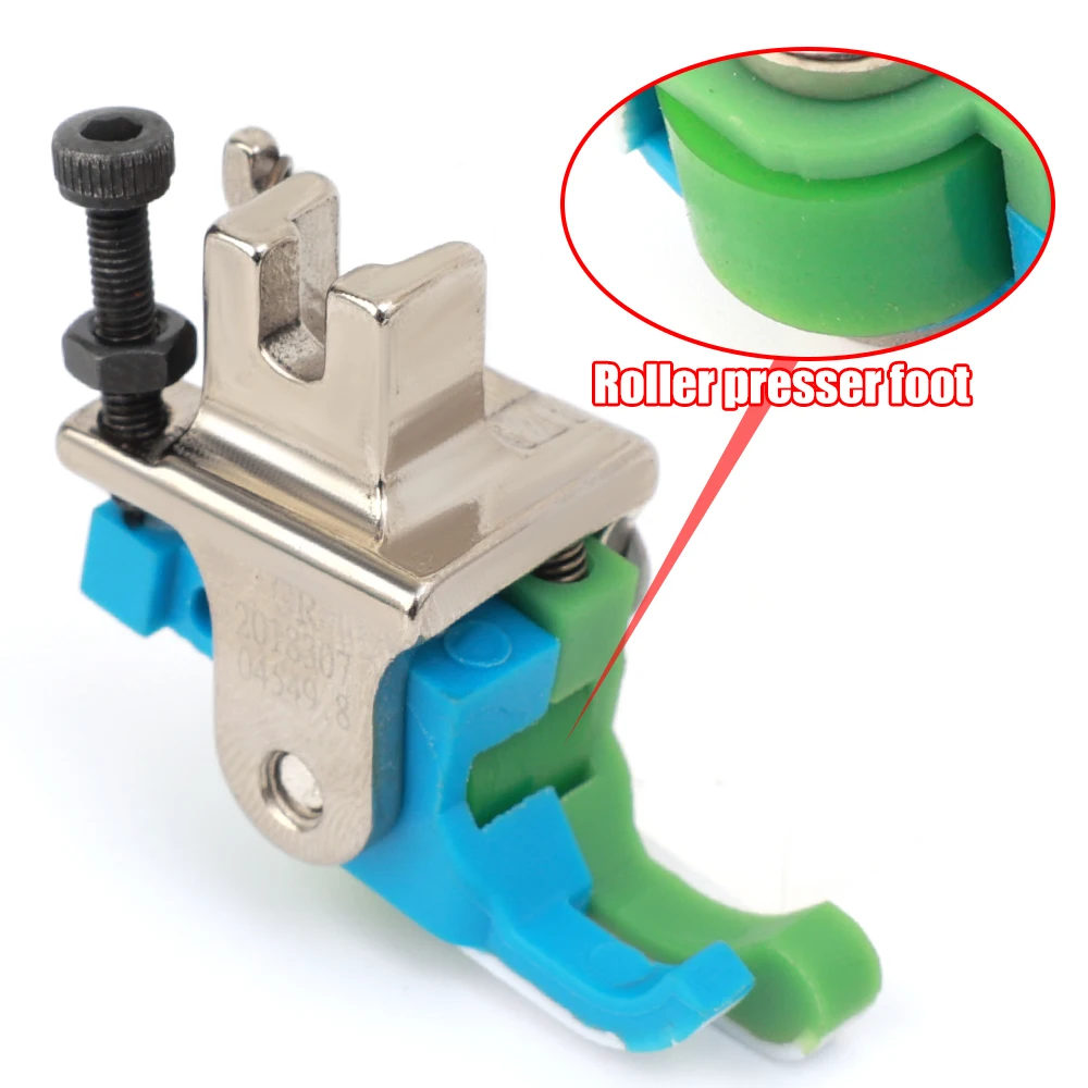 4/1PCS Stainless Steel Roller Sewing Presser Foot High Low Feet Presser Foots With Mounting Wrench Home Multifunction DIY Tools