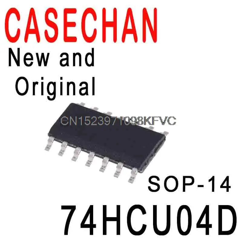 10PCS New and Original 74HCU04 SN74HCU04DR SMD SOP-14 Logic Chip In Stock IC 74HCU04D