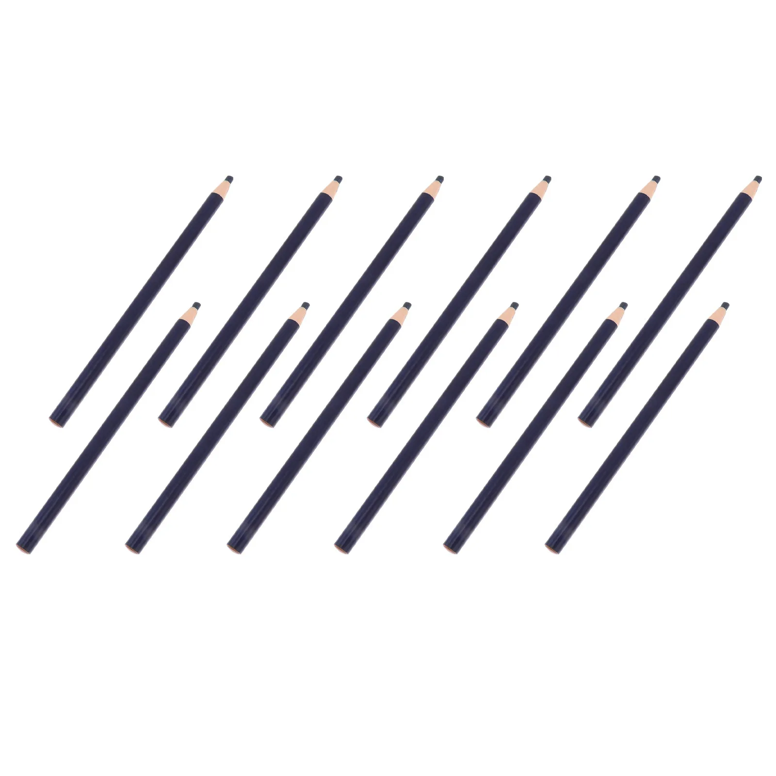 

12Pcs Fabric Marking Pens Bamboo Plastic Drawstring Crayons No Cutting No Sharpening Strong Adhesion for Sewing Dressmaking