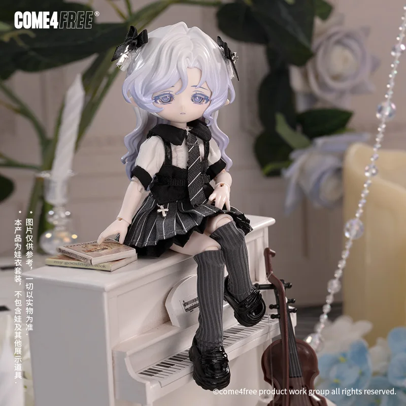 Spot Daily Series Gestapeltes Muster Prologue Babykleidung Ob11 Puppe Bjd Rock 12-Minuten-Kleidung Nur Kleidung Überraschungsgeschenk