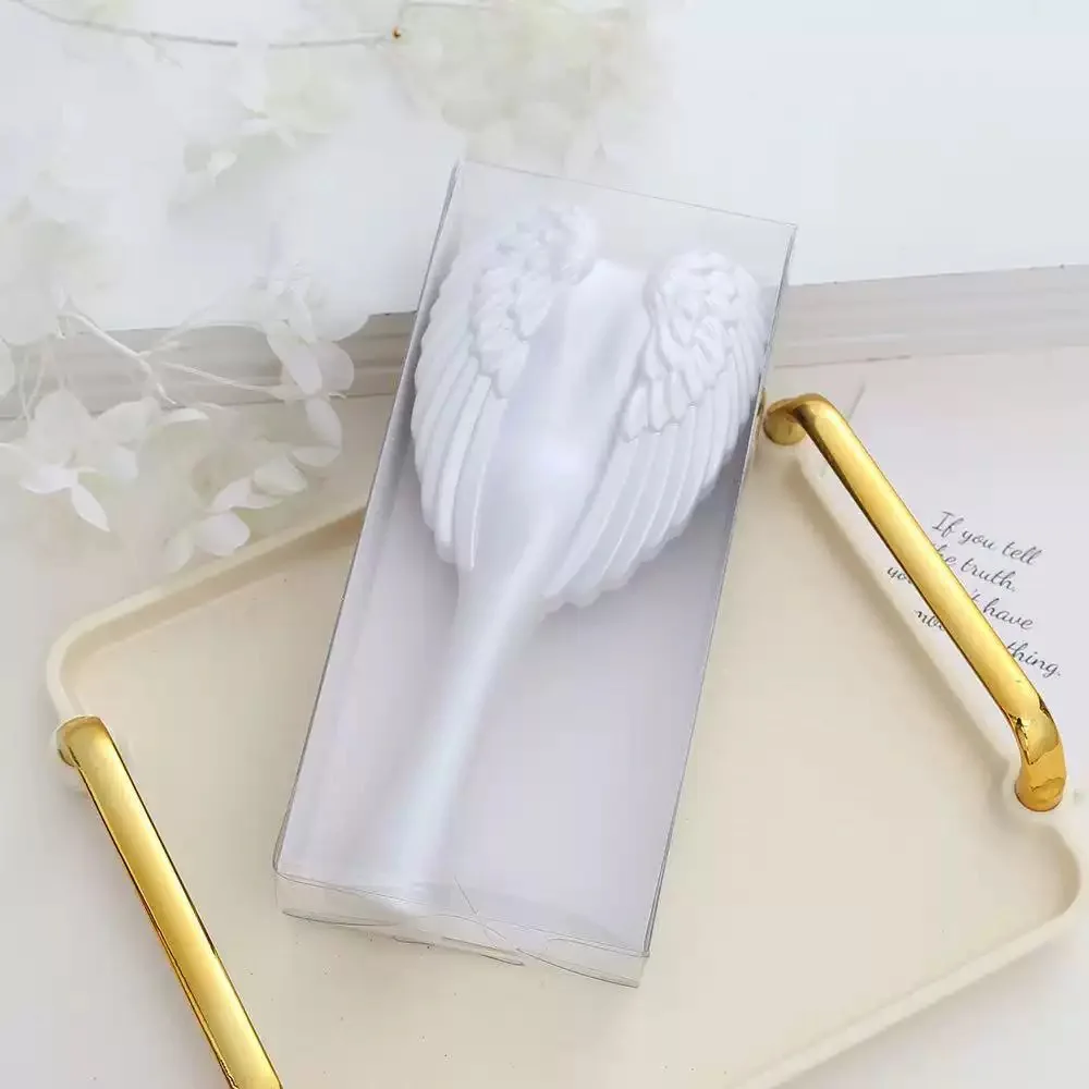 Professional Mini Angel Detangling Tangle Hairbrush Comb Anti-static Hair Brush Women Massage Combs For Salon Hairdressing Tools
