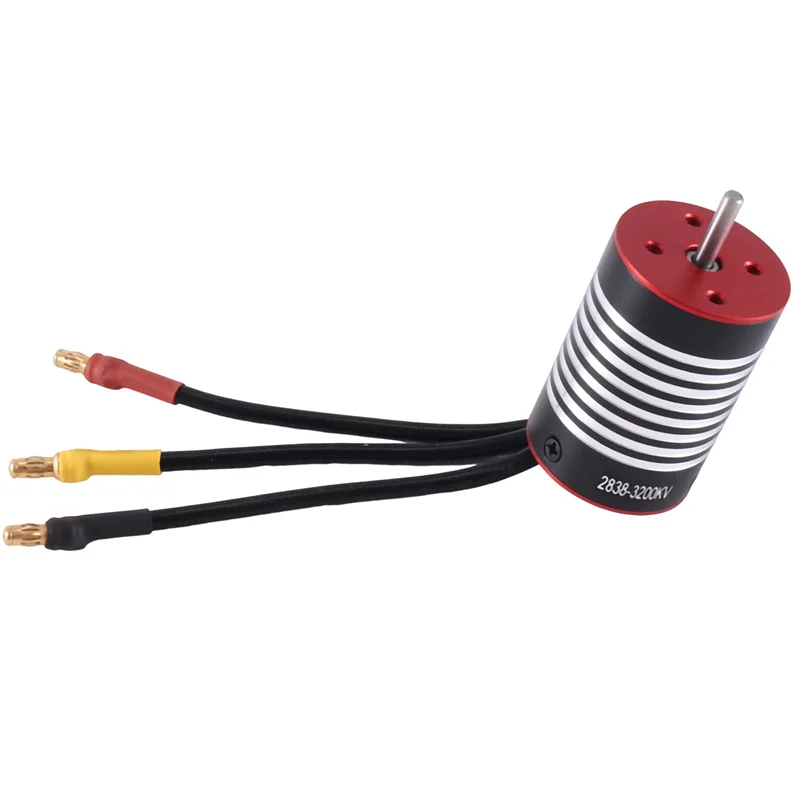 AB25-2838 브러시리스 모터 3200KV 3800KV 4500KV 1/8 1/10 1/12 1/14 RC 자동차 드리프트 레이싱 오프로드 몬스터 트럭