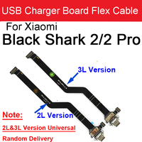 USB Charging Connector Board For Xiaomi blackshark Black Shark 2 Pro SKW-H0 Charging Port Dock Charge Flex Cable Replacement