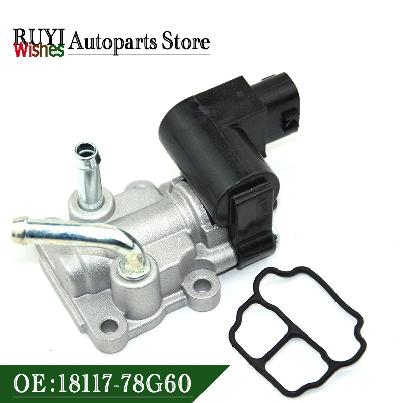 High Quality Idle Air Control Valve IACV For SUZUKI Jimny Swift Ignis Liana Wagon 18117-78G60 1811778G60 136800-1300 1612CM16