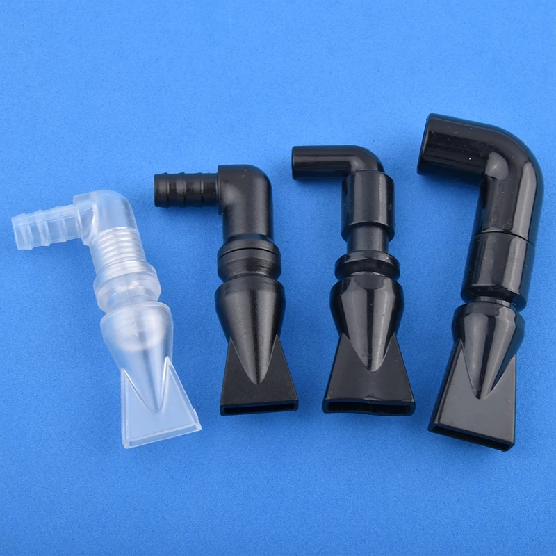 1Pc Fish Tank Pump Duckbill Nozzle Adjustable Aquarium Filter Pump Rotating Water Outlet Return Pipe Connector Plumbing Fittings