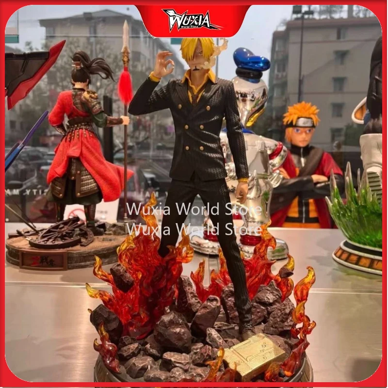 

Новая 35 см фигурка Санджи ONE PIECE, аниме, фигурки окружающей среды, светящаяся коллекция, украшения для рабочего стола, лучшие подарки для мальчиков