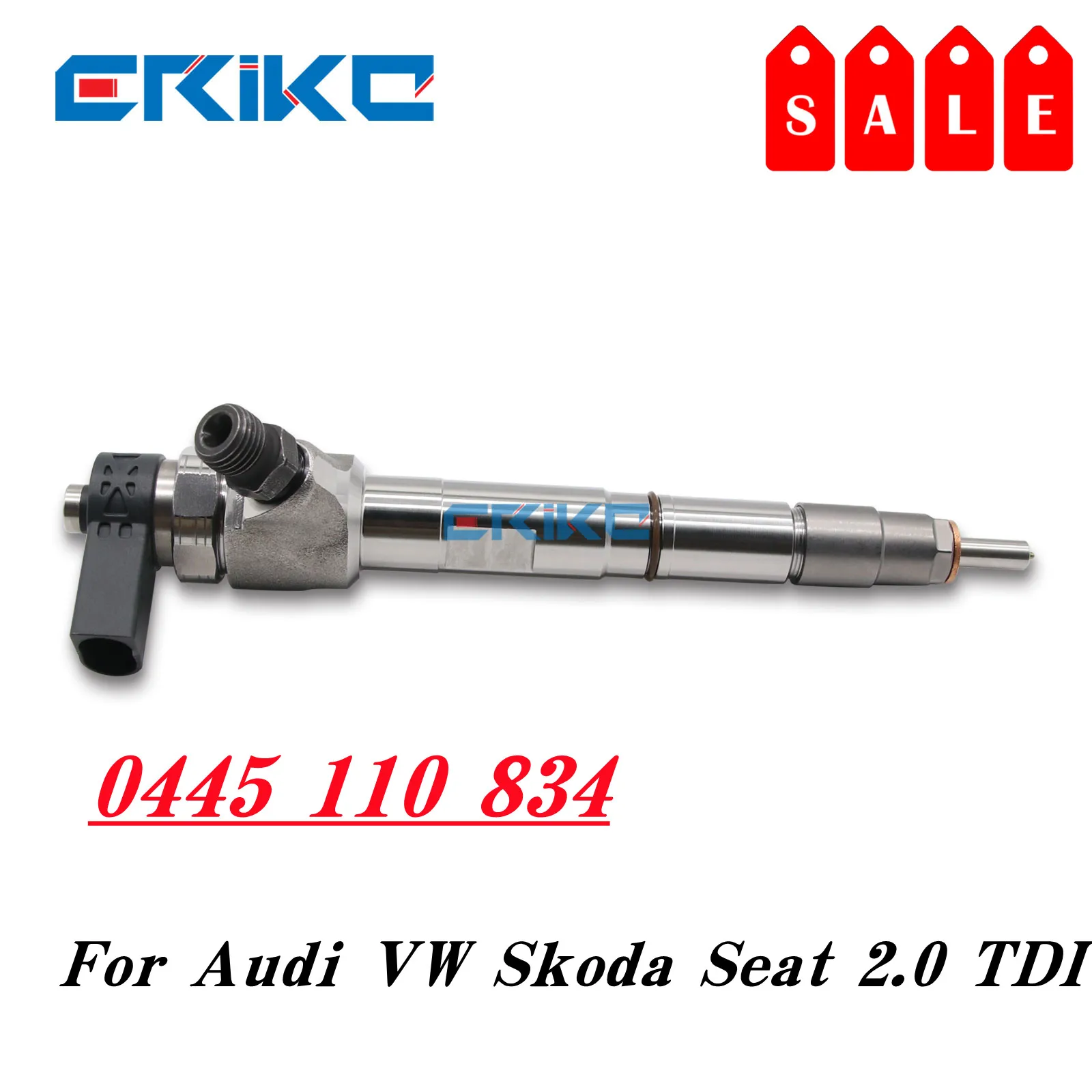 

0445110834 Original Common Rail Injector 0 445 110 834 Injector Diesel 0445 110 834 For Audi VW Skoda Seat 2.0 TDI