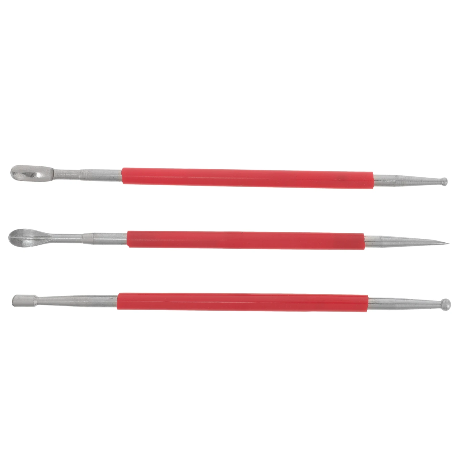 

3pcs Carving Tools Clay Sculpting Supplies Reusable DIY Modeling Tools Pottery Kit Soft Clay Crafting Accessories