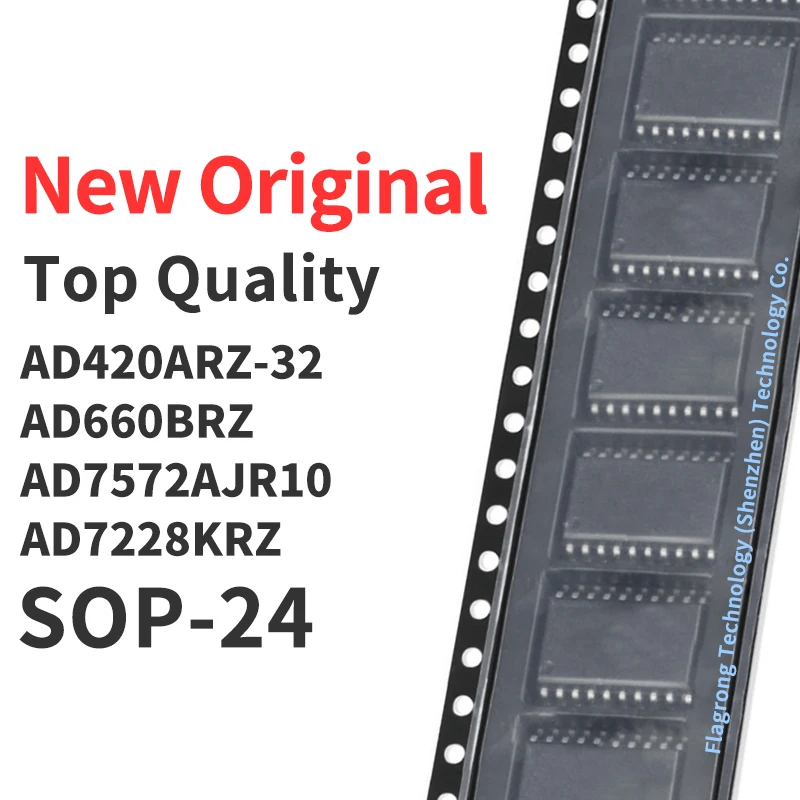 1 Piece AD420ARZ-32 AD660BRZ AD7572AJR10 AD7228KRZ SOP-24 Chip IC New Original