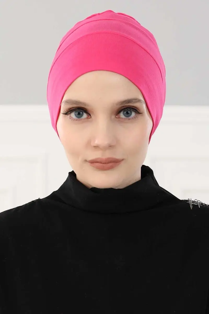Baret Model Hijab Bone Fuchsia