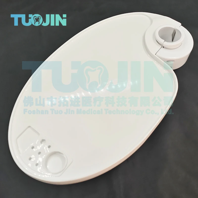 

Пластиковый поднос для скалера для стоматологического кресла, универсальный поднос-подставка, зажим с резьбой, зажим для стоматологической пластины, поднос для полки на стойке