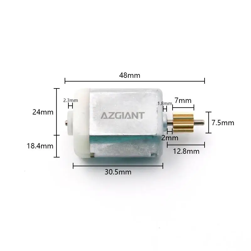 2/4 PCS FC-280SC-16200 Side Door Latch Lock Actuator Motor For Peugeot RCZ Partner Expert 207 208 2008 308 508 5008 3008 1007