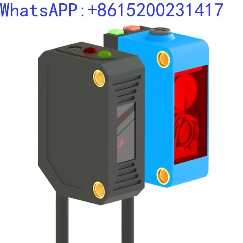 Square photoelectric switch sensor with mirror reflection and diffuse reflection E3Z-D61/R61/T61 sensor