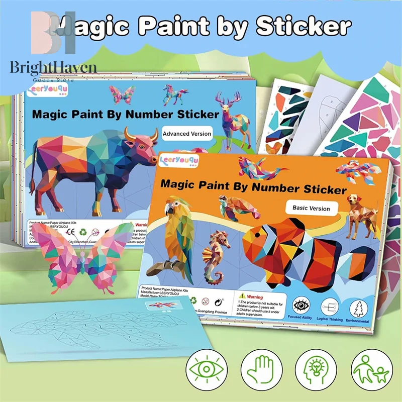 Kid Toys And Craft - 3D Geometric Collage Educational Toy For