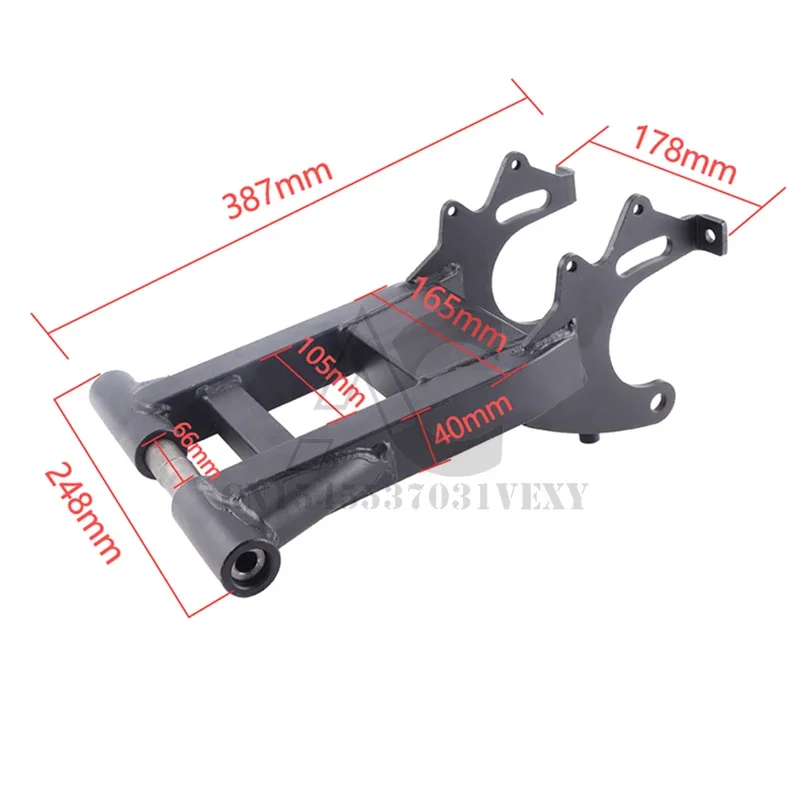 Quakeproof Rear Axle Fork Suspension Rocker Arm Swing Frame For ATV 70cc 90cc 110cc Bull Shockproof Rear Axle Flange Assembly