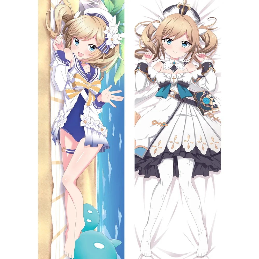 60x180cm Game Genshin Impact Barbara Gordon Full Body Pillow Case Hugging Body Prop