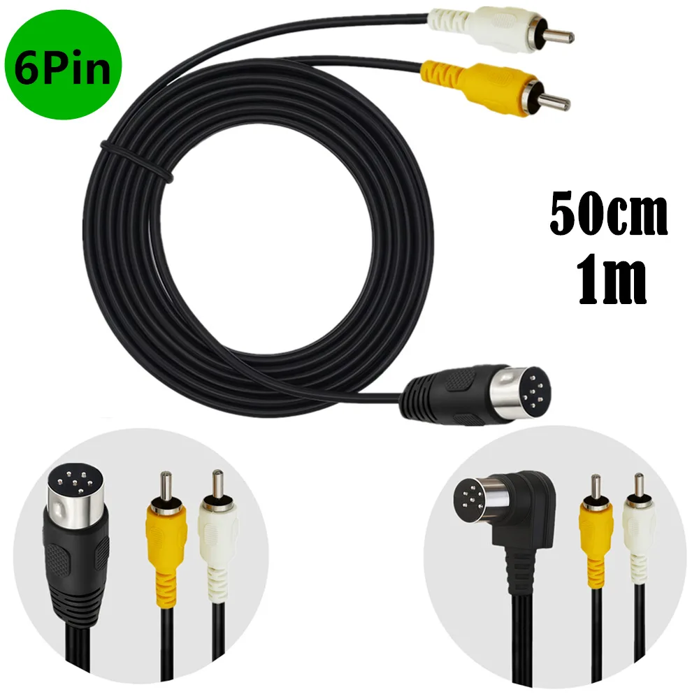 Composite-AV-Signalkabel DIN 6 – Retro Gaming Cable Bewertung und Preis