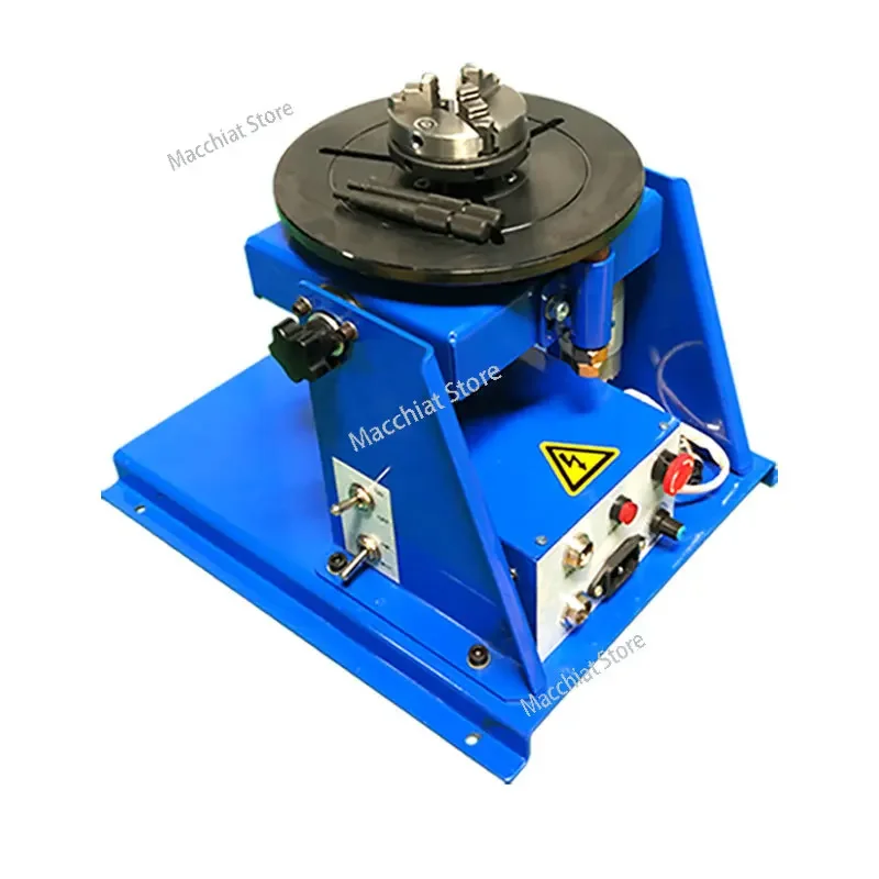 

Small positioner argon arc welding automatic welding turntable 65 chuck small precision rotary table positioner