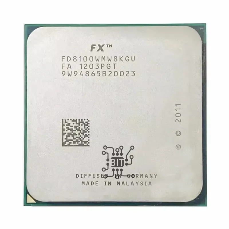 

Восьмиядерный процессор серии FX FX 8100 2,8 ГГц FD8100WMW8KGU с разъемом AM3+