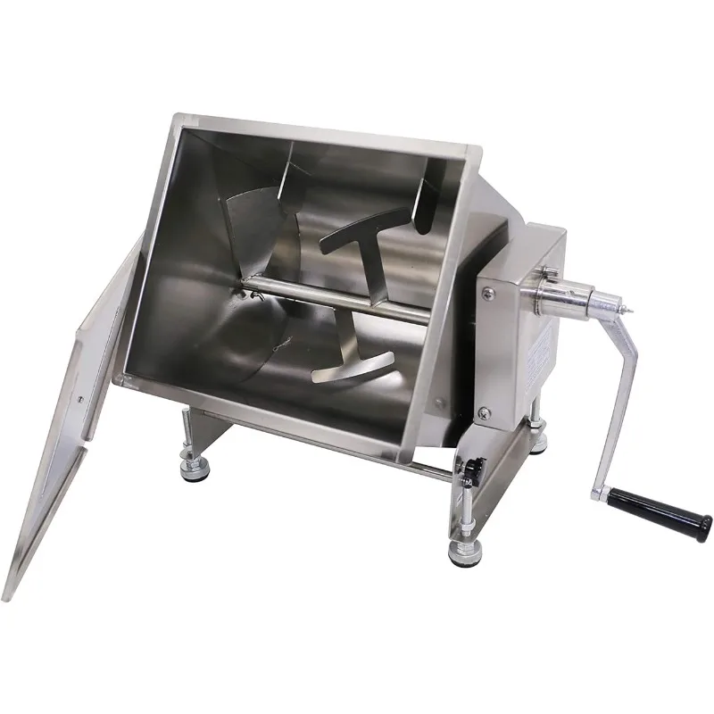 

Hakka 60-Pound/30-Liter Capacity Tilt Tank Manual Meat Mixers Meat & Poultry Tools