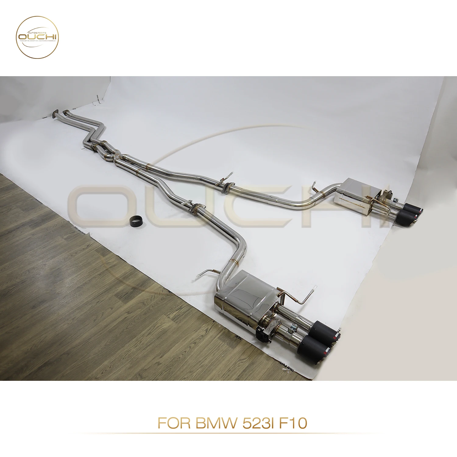 

OUCHI High Performance Catback For BWM 523i F10 2011-2016 Stainless Steel Electronic Valve With Muffler Tips Exhaust System