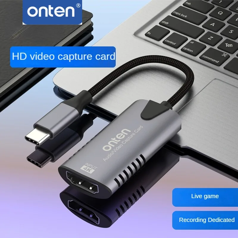 ONTEN HDMI-compatible Splitte 4K Switcher Bi-Direction Adapter Audio Converter For PS4 Nintendo Switch BOX computer accessories