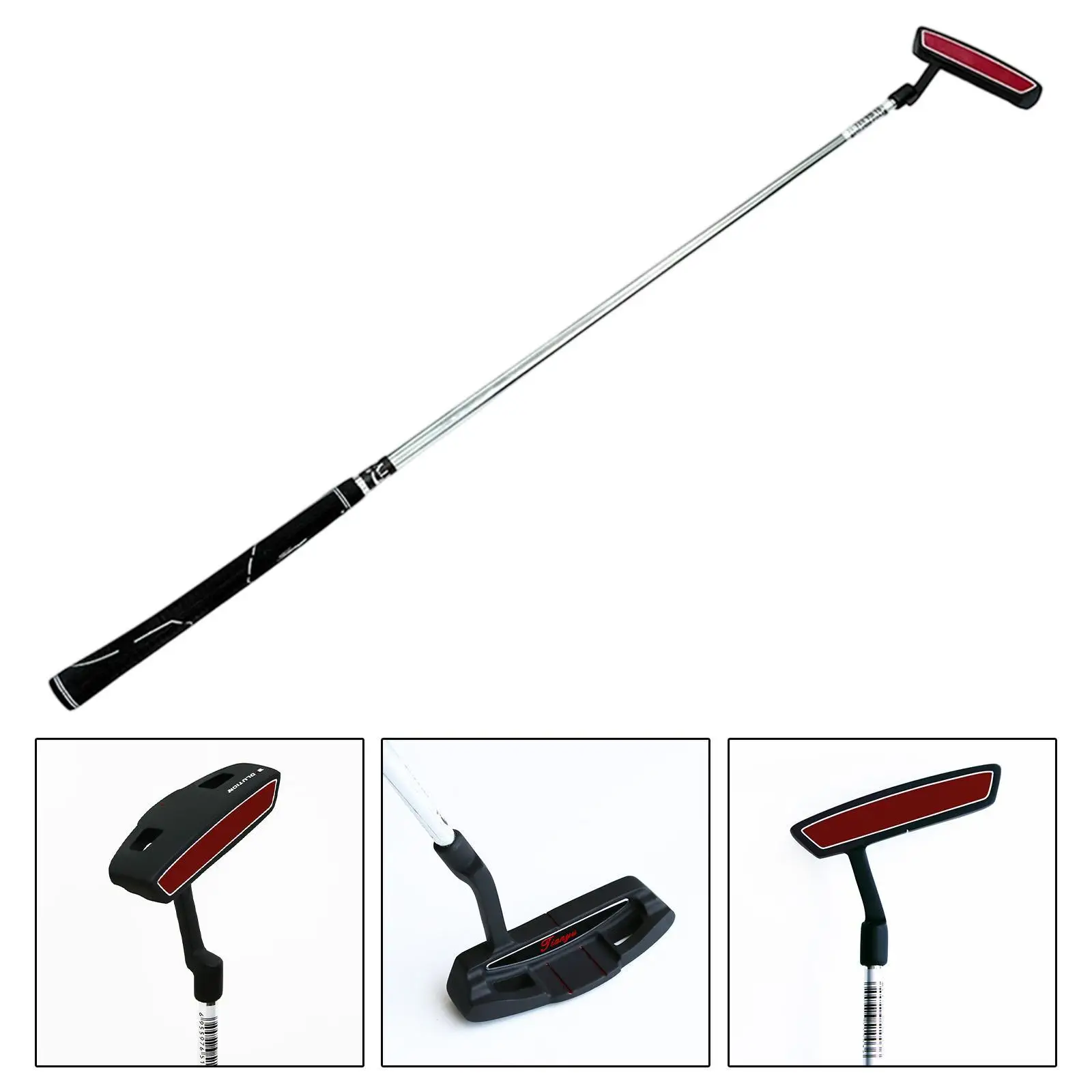 

Golf Putter Golf Putting Practice Equipment for Men Women Zinc Alloy with Golf Alignment Line Golf Training Equipment Golf Club