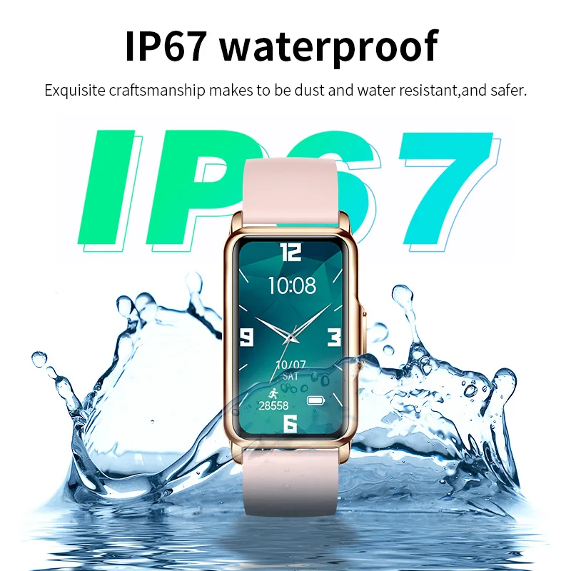 ساعة ذكية جديدة لتتبع اللياقة البدنية من LIGE للنساء والرجال، سوار رياضي، عداد الخطى، مراقب معدل ضربات القلب، النوم، سوار ساعة ذكية مقاوم للماء #6