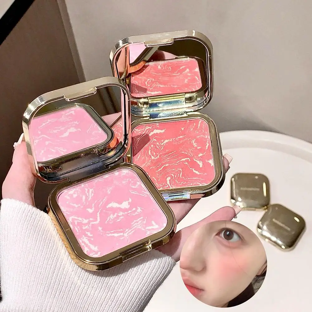 Water Light Peach Gradient Baked Blush Blush Milk Pink Cream Waterproof Brighten Natural Makeup Cheek Tint Contouring Face N5P1