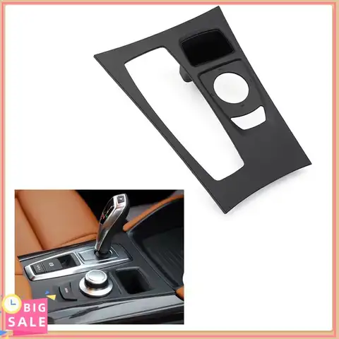 BMW X5 E70 X6 E71 E72 2007-2013 LHD 용 Better-Car 중앙 콘솔 기어 박스 시프트 커버 패널 트림