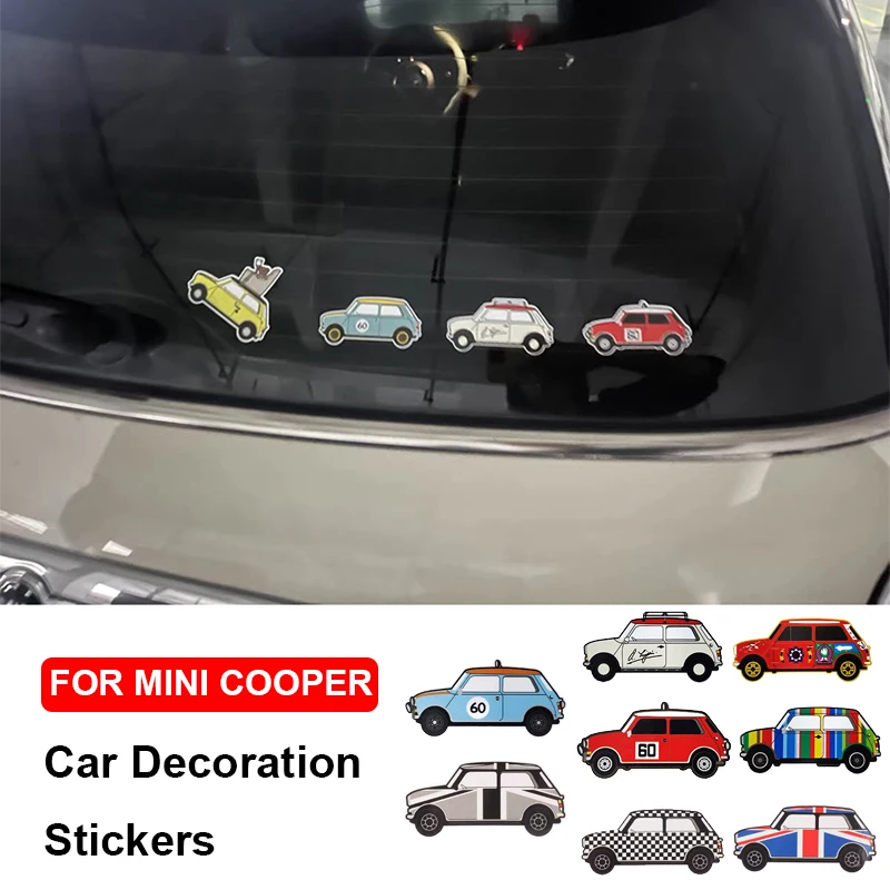 Car Decoration Stickers for Mini Cooper S JCW R50 R53 R55 R56 R60 F54 F55 F56 F60 Countryman Clubman Car Stickers Accsesories