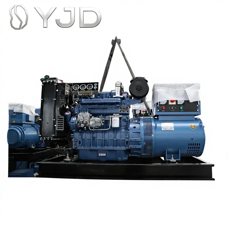 Open Frame Generator Set Easy Maintenance 50KW High Efficiency Industrial Grade for Outdoor Work