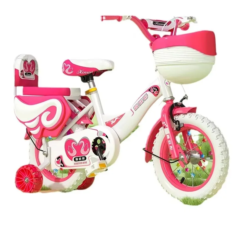 Airo Children's Balance Bike 3-6 Years Training Wheels Adjustable Saddle 6-Speed Gears Front Suspension Disc Brake 14" Hardtail view 5