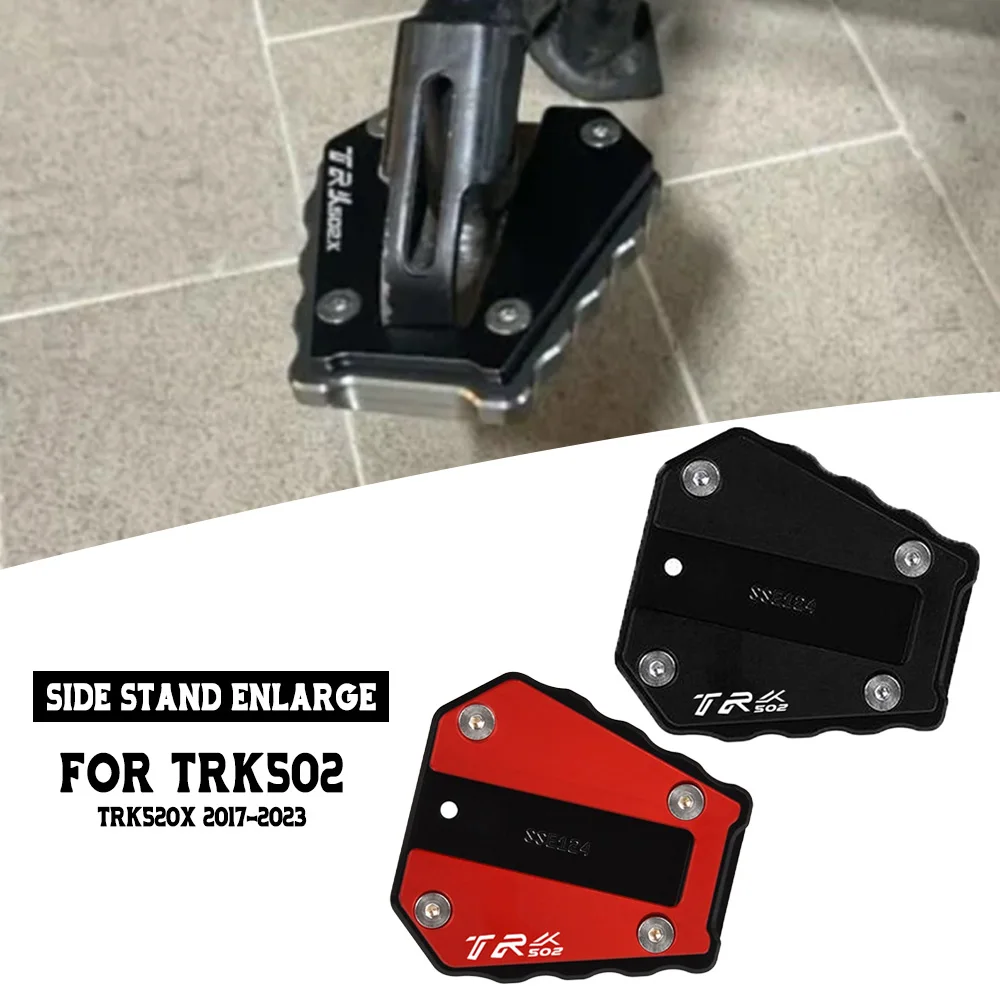 

FOR Benelli TRK502 TRK520X 2017 2018 2019 2020-2021-2022-2023 Motorcycle Extender Foot Side Stand Extension Pad Support Plate