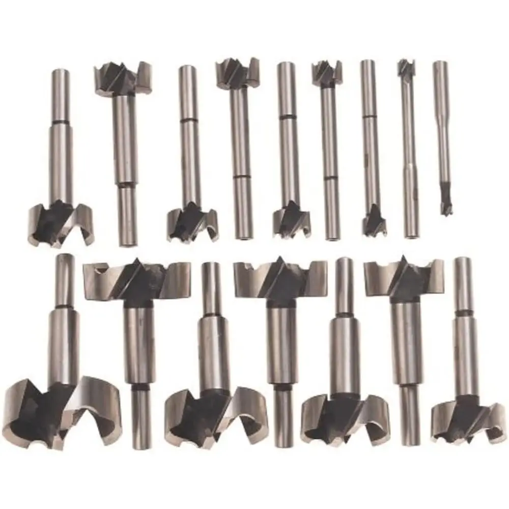 

Набор из 16 сверл из быстрорежущей стали с деревянным кейсом для портативных или стационарных дрелей