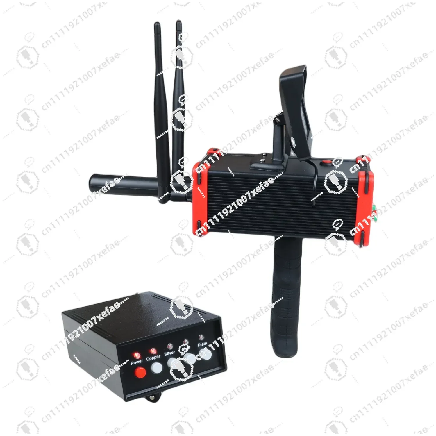 Portable high-precision gold and silver underground metal detector