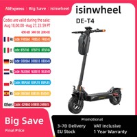 isinwheel T4 Adult Electric Scooter 500W motor E-Scooter 48V12.5AH 10\