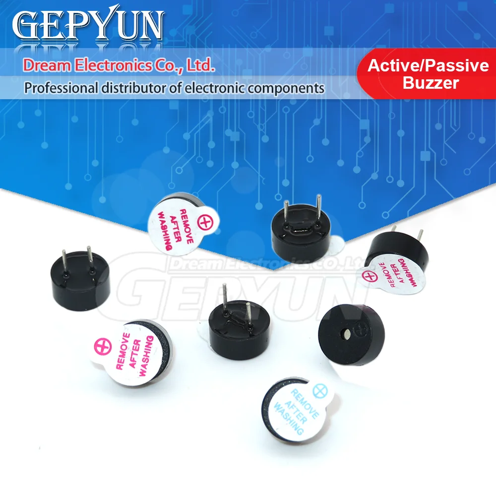 10pcs 9042 Integrated Passive Buzzer 16 ohm 16R AC 3V 5V 9*4.2mm 9x4.2mm Mini Piezo Active Buzzers Speaker DIY Electronic