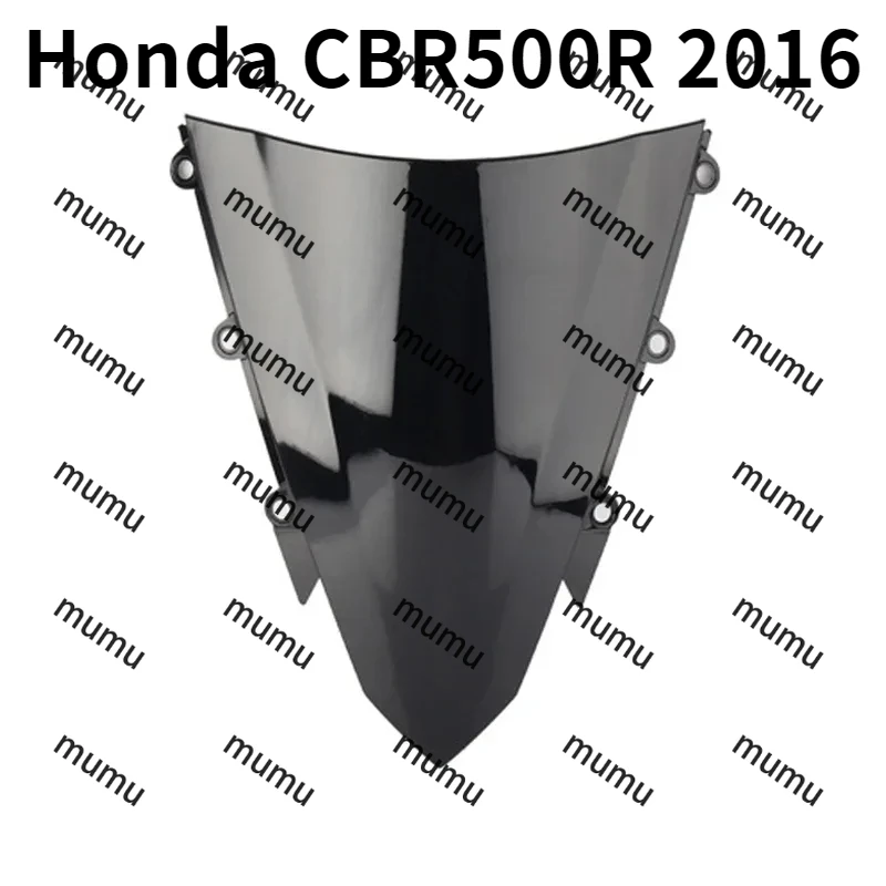 

Honda for CBR500R 2016 2017 2018 motorcycle suitable dual bubble windshield deflector protector