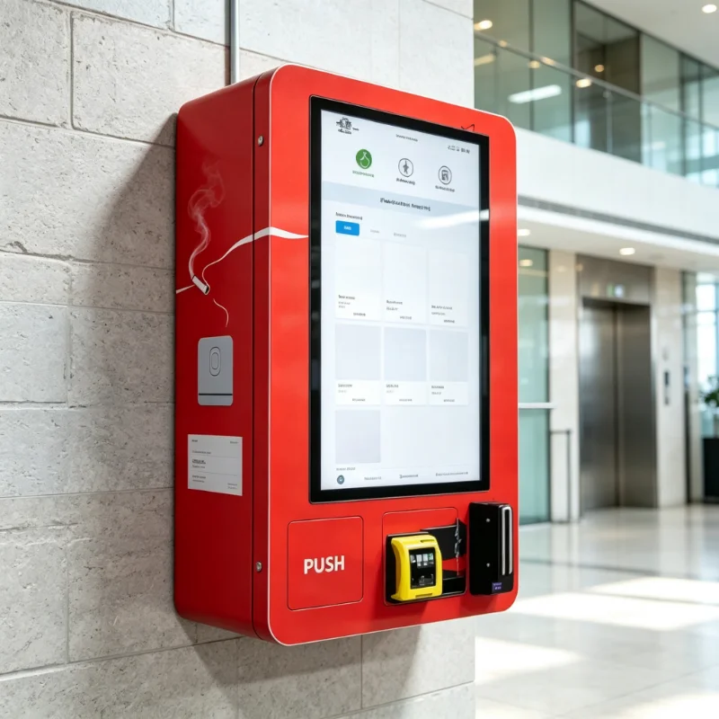 Wall‑hanging Mini Automatic Vending Device With ID Card Reader, Custom Unit for Cigarettes and Miscellaneous Small Items
