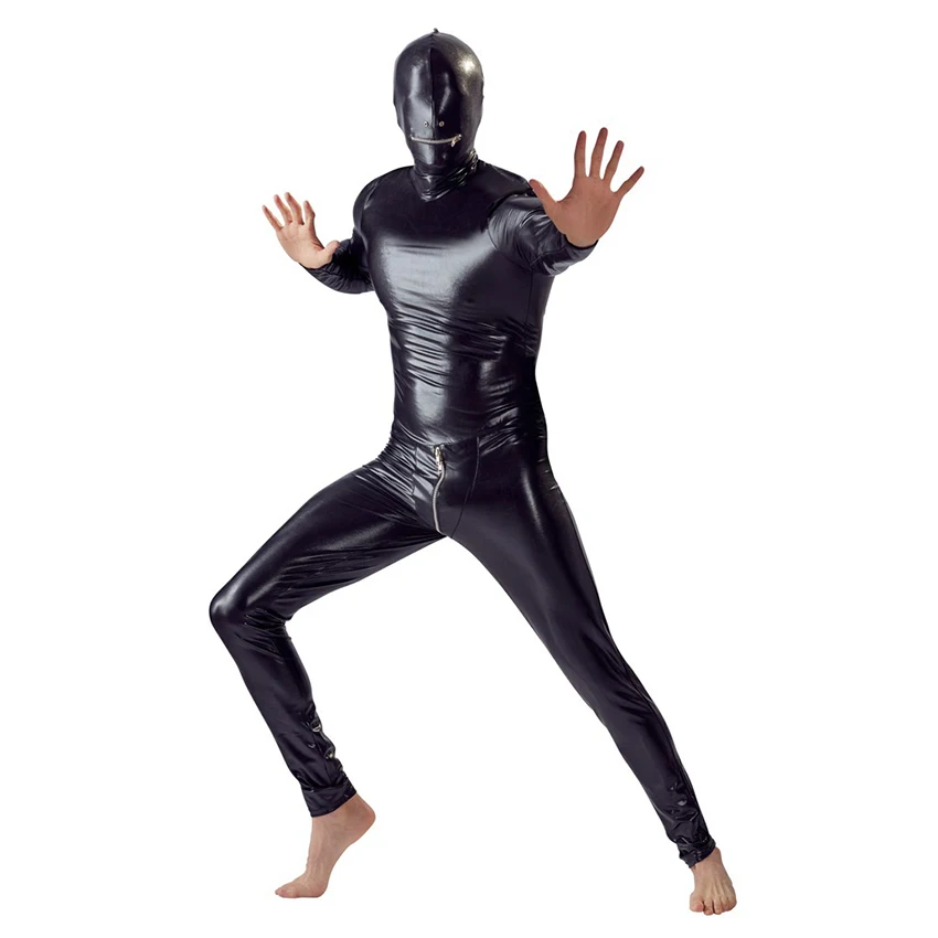 جمبسوت الجنس من Zentai Catsuit بدلة كاملة للرقص بدلة للبالغين المثيرة أزياء ثانية للرجال بدلة مثيرة من اللاتكس